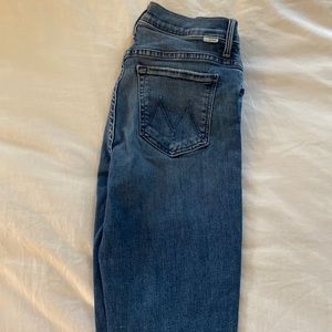 Mother Fray Hem Bootcut Jeans Size 26